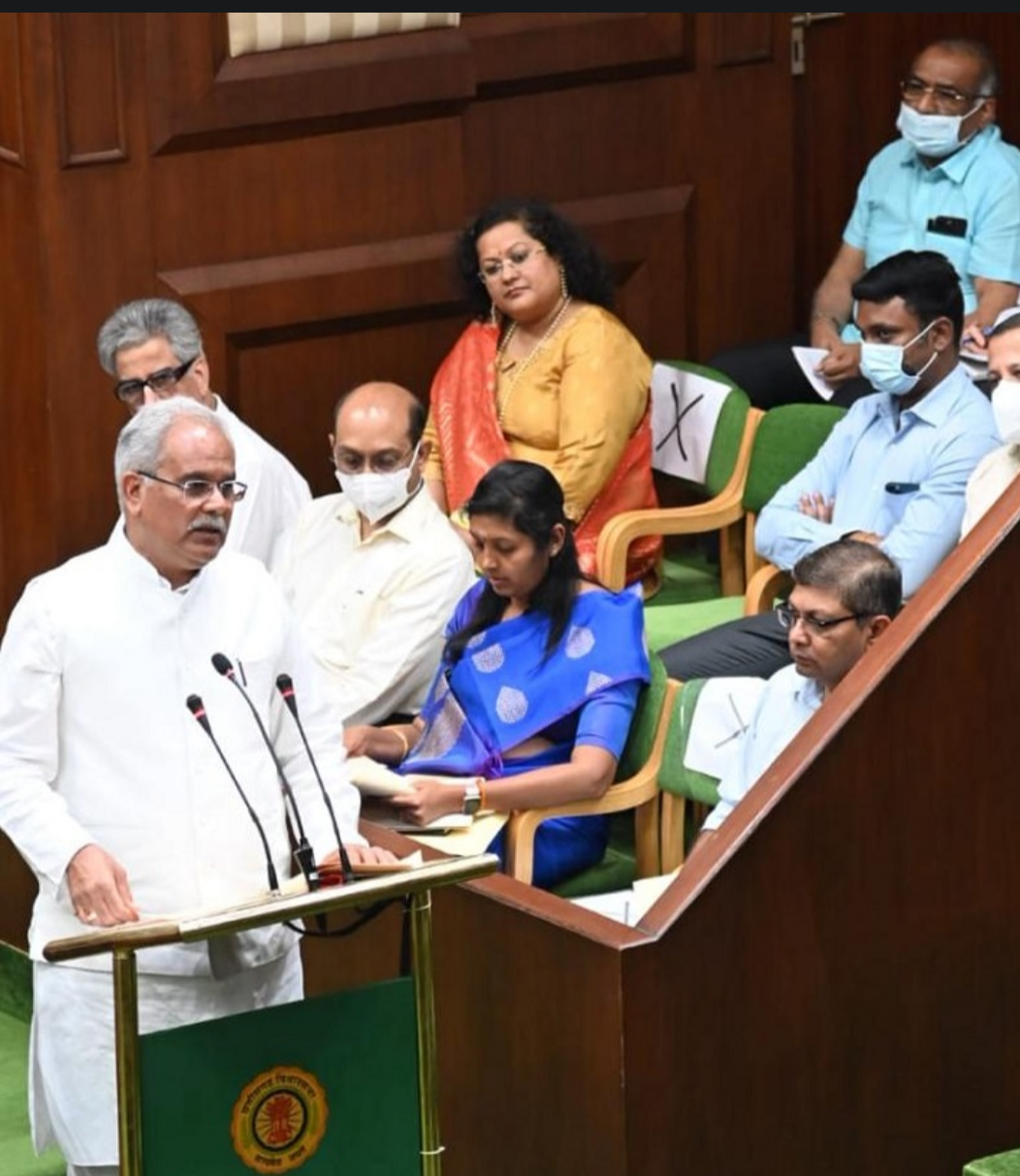 छत्तीसगढ़ में अब तक का सबसे बड़ा बजट : 1.04 लाख करोड़ का बजट .....