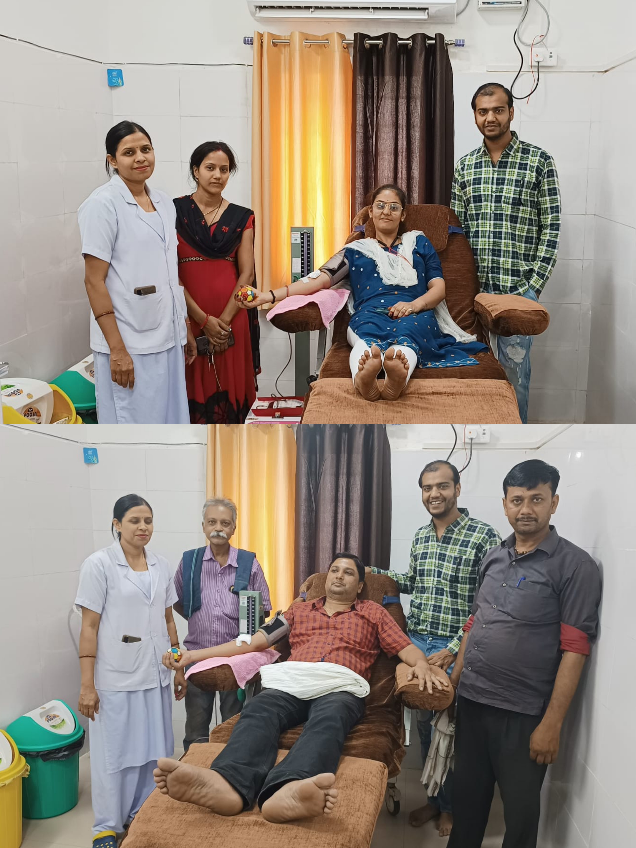 ब्लड बैंक खुलने से पूरे कोरिया ही नही आस पास के कई जिले के लोग हो रहे लाभान्वित, अम्बिकापुर से लेकर शहडोल तक के मरीज ब्लड के लिए मनेन्द्रगढ़ आ रहे.. 8 महीने में 600 से ज्यादा लोगो को मिल चुका है ब्लड...