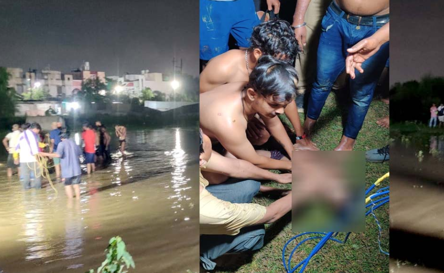 लापरवाही ने ले ली 9 साल के मासूम की जान 10 फिट का गड्ढा खोद कर खुला छोड़ दिया जलभराव के कारण नई दिखा गड्डा 