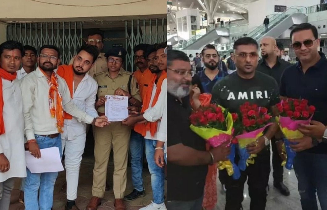 रायपुर हनीसिंह का लाइव कांसर्ट 10000 लोगो के भिड़ जमा होने की संभावना,फायर सेफ्टी का इंतेजाम नही अवैध होडिंग लगाए गए शिव सेना ने की शिकायत...