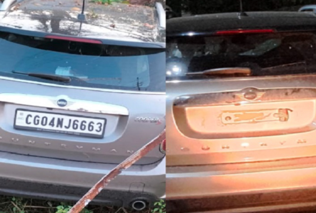 रायपुर में हुए एक्सीडेंट का लाइव वीडियो आया सामने,कार की रफ्तार इतनी की ,सेकेंडो में सब खत्म,कार चलाने वाला को थाने से ही छोड़ा,गाड़ी का नंबर प्लेट भी गयाब...