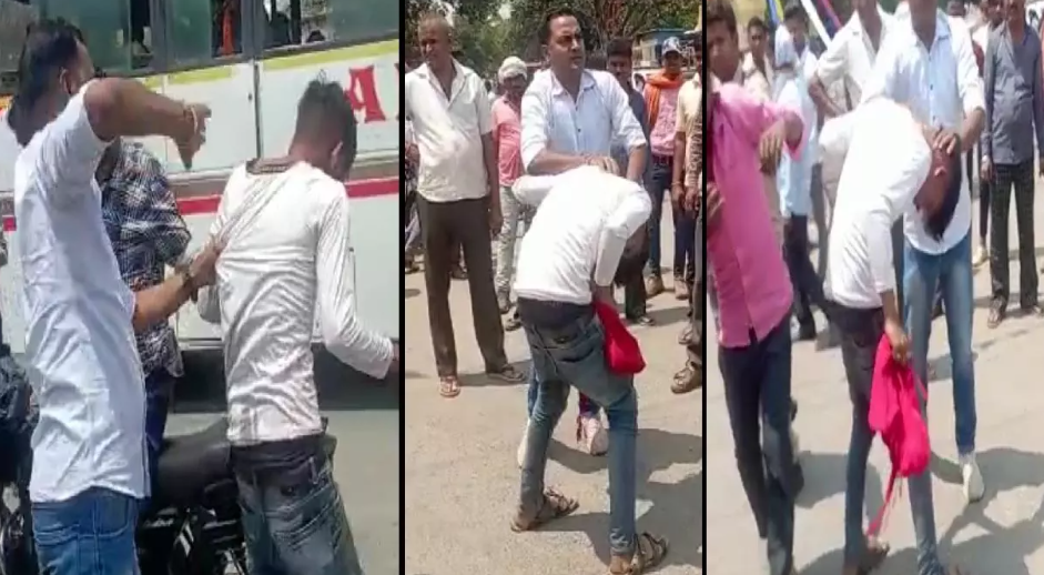 थाना प्रभारी की गुंडागर्दी,2 युवकों को सड़को पर बेरहमी से पीटा,एक की हालत गंभीर देखे वीडियो...