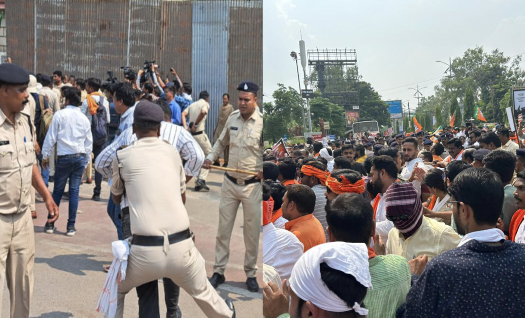 बेरोजगारी भत्ता पर BJYM का बवाल,रोजगार कार्यलय में ताला बंद करने निकले कार्यकर्ता,पुलिस के साथ हुई झूमाझटकी....