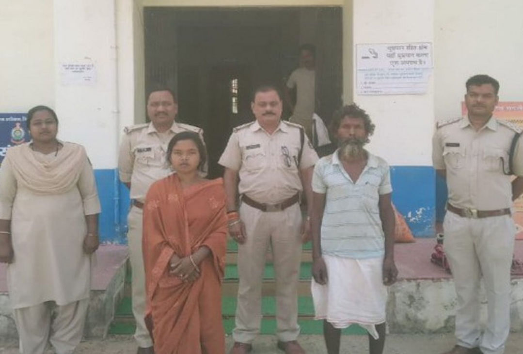 शराबी पति से तंग आ कर पत्नी ने की हत्या,पिता के साथ मिलकर लाश को लगाया ठिकाने ,अब दोनों गिरफ्तार