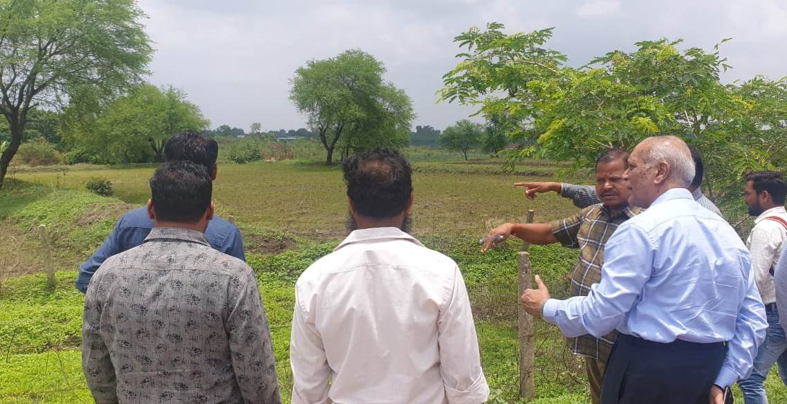 वक्फ बोर्ड अध्यक्ष ने मुंगेली में किया वक्फ संपत्ति का स्थल निरीक्षण