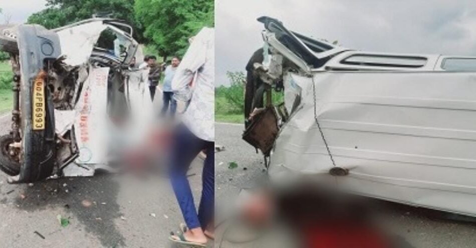 BREAKING : छत्तीसगढ़ में बड़ा हादसा, एंबुलेंस और ट्रक की भिड़ंत में 3 लोगों की मौत, एक घायल 