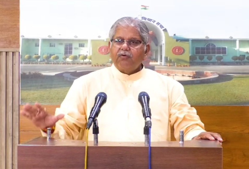 राशन घोटाले के मामले पर पर्दा डाल रही है कांग्रेस सरकार : कौशिक