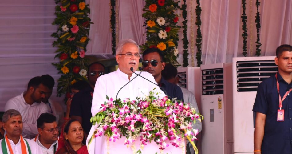 सीएम बघेल ने कोरबा को दी 13 हजार 356 करोड़ के विकास कार्यों की सौगात, राजीव गांधी के नाम पर होगा पांवर प्लांट 