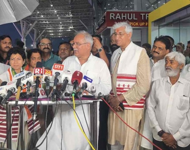 छत्तीसगढ़ में सिमट रहा है नक्सलवाद : भूपेश बघेल