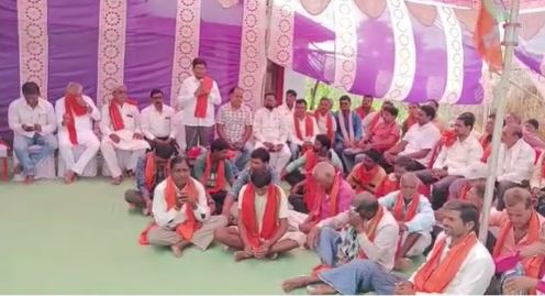 मिशन 2023 : कांग्रेस के 125 कार्यकर्ता भाजपा में हुए शामिल