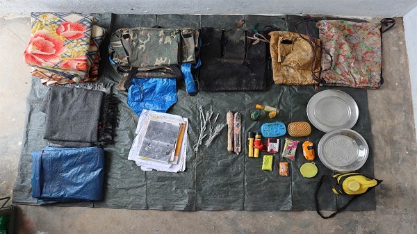 मुठभेड़ के बाद सुरक्षा बलों ने नक्&zwj;सली कैंप किया ध्&zwj;वस्&zwj;त, विस्&zwj;फोटक सामग्री बरामद