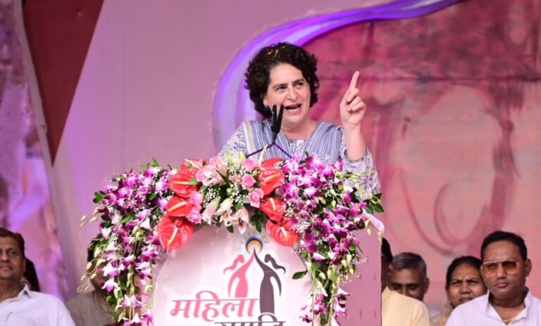 भिलाई में प्रियंका गांधी ने अपने पिता को किया याद&hellip; महिलाओं सुनाया ये किस्सा