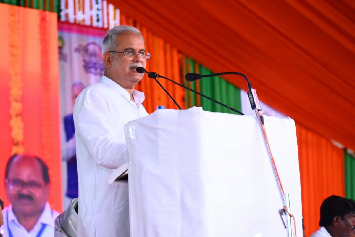 &hellip; आज ऐसा कोई गांव नहीं है जो पक्की सड़क से ना जुड़ा हो- सीएम बघेल