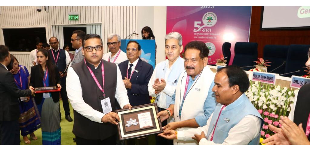 आयुष्मान भारत योजना में छत्तीसगढ़ को मिले तीन अवार्ड : आरोग्य मंथन कार्यक्रम में प्रदेश को किया गया पुरस्कृत