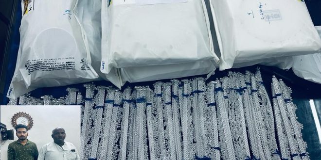  CRIME: राजधानी पुलिस की बड़ी कार्रवाई, 14 लाख रुपए कीमत के 27 किलो चांदी के जेवरात जब्त