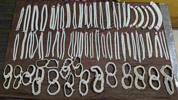 छत्तीसगढ़ में वाहन से लाखों के चांदी के पायल जब्त, पुलिस ने की कार्रवाई