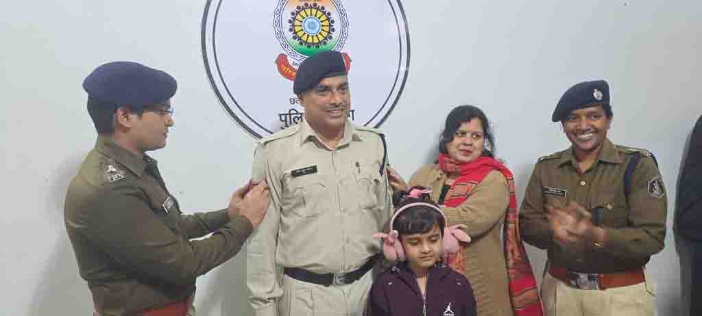 23 आरक्षकों को मिली पदोन्नति