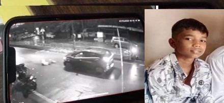 तेज रफ्तार कार ने नाबालिग को रौंदा, मौके पर दर्दनाक मौत