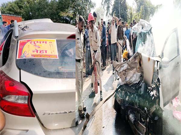 छत्तीसगढ़ में भीषण सड़क हादसे में दूल्हा-दुल्हन समेत 4 की मौत