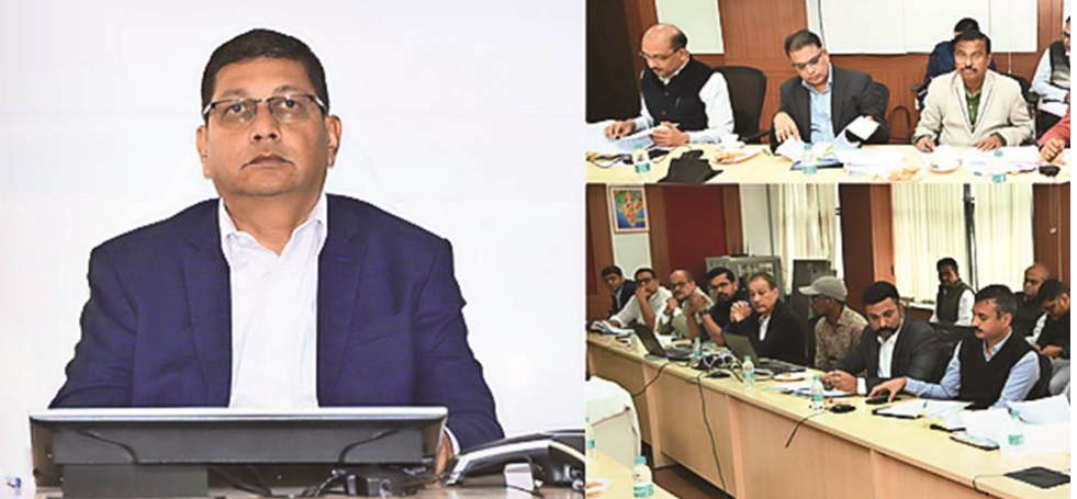 मिशन 100 पर विष्णुदेव साय सरकार, मुख्य सचिव ने शिक्षा, स्वास्थ्य, बिजली और सड़क के लिए बनाई कार्ययोजना.          