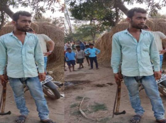 पिता ने बहु को डांटा तो बेटे ने अपने पिता की कुल्हाड़ी से मारकर कर दी  हत्या