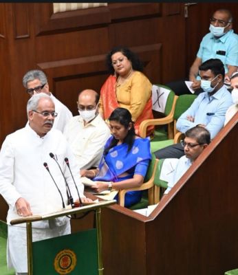 छत्तीसगढ़ में अब तक का सबसे बड़ा बजट : 1.04 लाख करोड़ का बजट .....