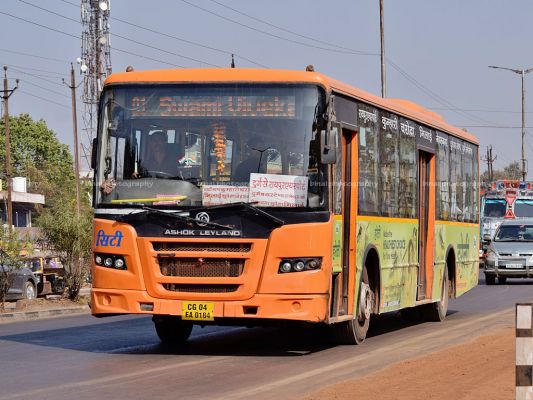 रायपुर सिटी बस का टेंडर हुई रद्द 2020 से शहर में बंद थी बसे ऑपरेट पैसे बढ़ाने की कर रहे थे मांग.......