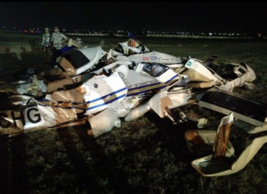 बड़ी खबर रायपुर एयरपोर्ट पर बड़ा हादसा हेलिकॉप्टर हुआ क्रेश एक कि हुई मौत....