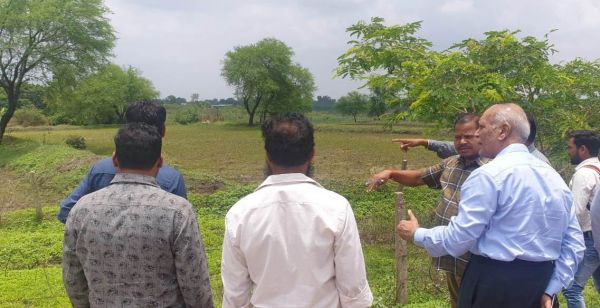 वक्फ बोर्ड अध्यक्ष ने मुंगेली में किया वक्फ संपत्ति का स्थल निरीक्षण