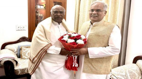 सीएम भूपेश बघेल ने कांग्रेस अध्यक्ष मल्लिकार्जुन खड़गे को दी जन्मदिन की बधाई