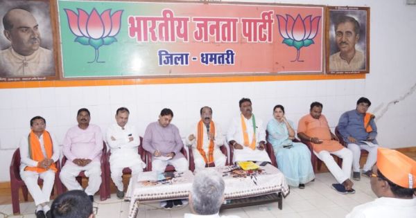 CG NEWS : पूर्व पदाधिकारियों के सलाह और मार्गदर्शन से प्रत्येक विधानसभा में चुनाव को लेकर बन रही रणनीति- अरुण साव