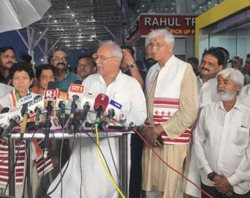 छत्तीसगढ़ में सिमट रहा है नक्सलवाद : भूपेश बघेल