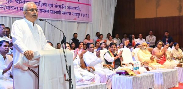 समतामूलक समाज के निर्माण में मिनीमाता का योगदान अविस्मरणीय : CM बघेल