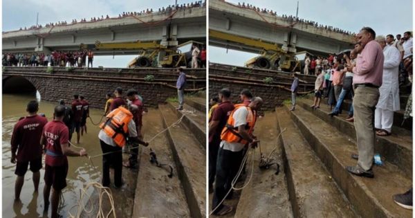 छग में बड़ा हादसा : शिवनाथ नदी में गिरी कार, तीन बच्&zwj;चों सहित 5 लोगों के डूबने की आशंका, रेस्&zwj;क्&zwj;यू में जुटी एसडीआरएफ की टीम