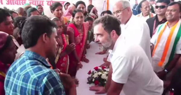 &lsquo;&lsquo;आवास न्याय सम्मेलन&lsquo;&lsquo; में शामिल होने मंच स्थल पहुंचे राहुल गांधी और सीएम बघेल...देखें कार्यक्रम का लाइव प्रसारण 