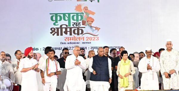 भाटापारा जिले को मिली 266 करोड़ विकास कार्यों सौगात, मुख्यमंत्री निर्माण श्रमिक योजना का हुआ शुभारंभ