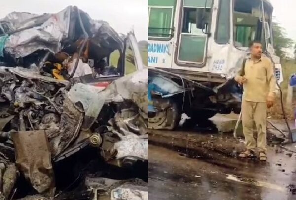 Big Accident: बस और क्रूजर में जोरदार भिड़ंत, 7 लोगों की मौत, 25 घायल
