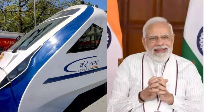 पीएम मोदी आज 9 वंदे भारत एक्सप्रेस को दिखाएंगे हरी झंडी