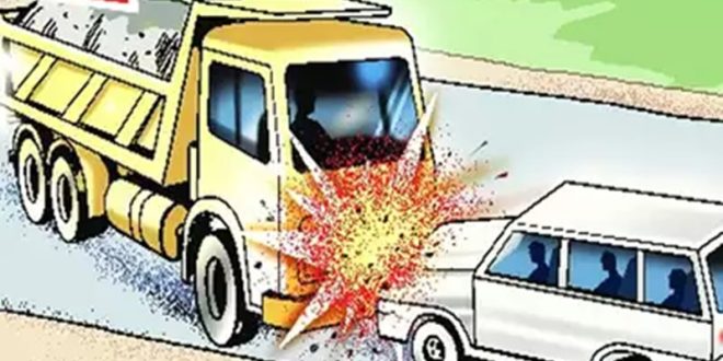 यहां हुआ भीषण सड़क हादसा, छह लोगो की मौत