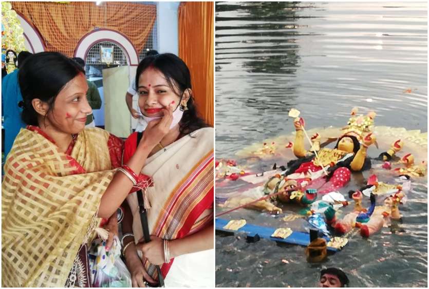 आज सिंदूर खेला के साथ विदा लेंगी मां दुर्गा, जानिए क्यों और कैसे मनाया जाता है सिंदूर उत्सव