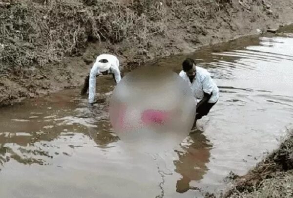 साड़ी-चूड़ी पहने युवक की नहर में मिली लाश, जांच में जुटी पुलिस