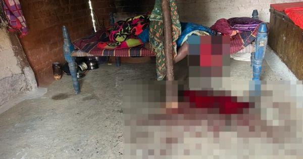 बेरहम पति ने कुल्हाड़ी से हमलाकर पत्नी को उतारा मौत के घाट, अब चढ़ा पुलिस के हत्थे 